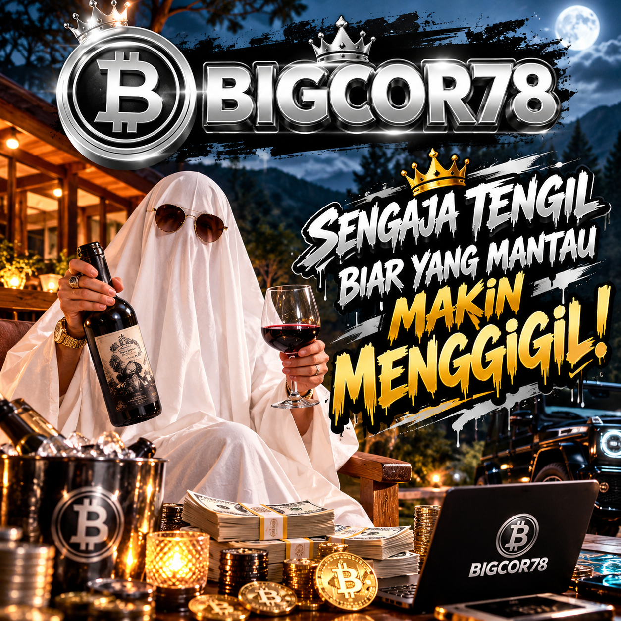 BIGCOR78 >> Sengaja Tengil Biar yang Mantau Makin Menggigil!
